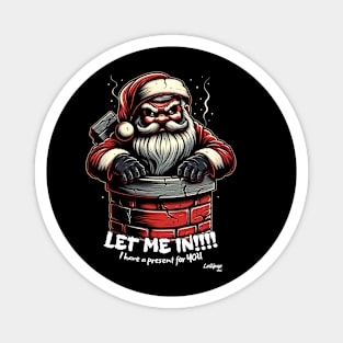 Chimney Stalker Santa - A Xmas December Claus Magnet